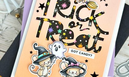Fright Mice Halloween Card with Leanne